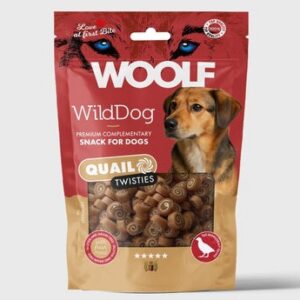 WOOLF WildDog Quail & Cod Twisties 100g